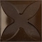 Ekena Millwork 19 5/8in. W x 19 5/8in. H Austin EnduraWall Decorative 3D Wall Panel Covers 2.67 Sq. Ft. WP20X20AUAMB - alternate 1